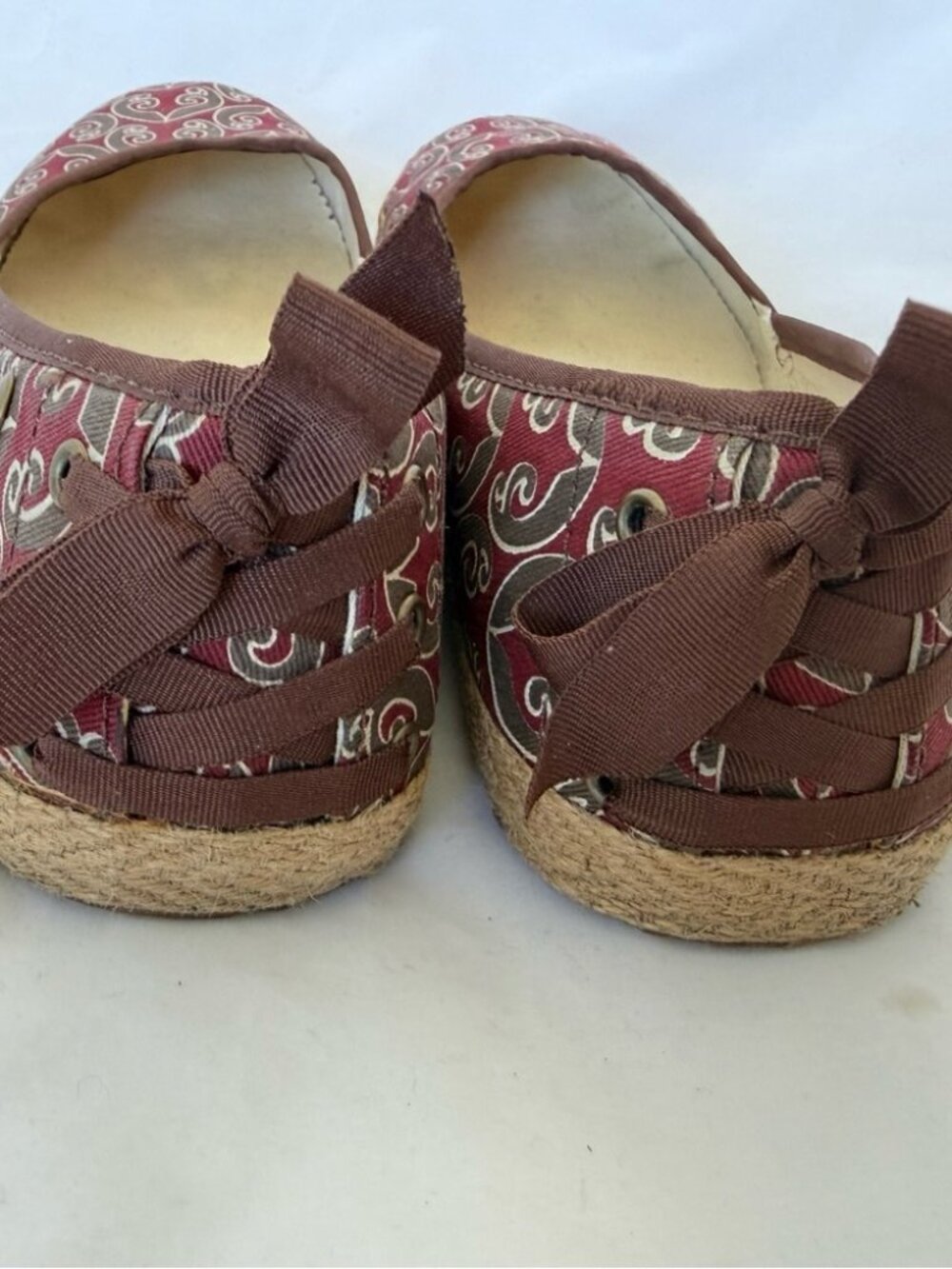 UGG Womens Shoes Flats Indah Marrakech Espadrilles Size 9 - Picture 13 of 13